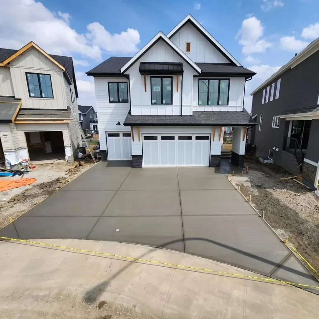 equilibrium concrete driveway service calgary