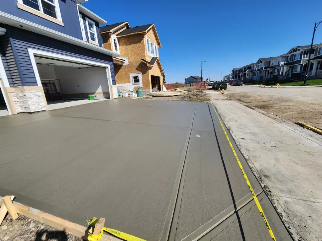 equilibrium concrete driveway service calgary